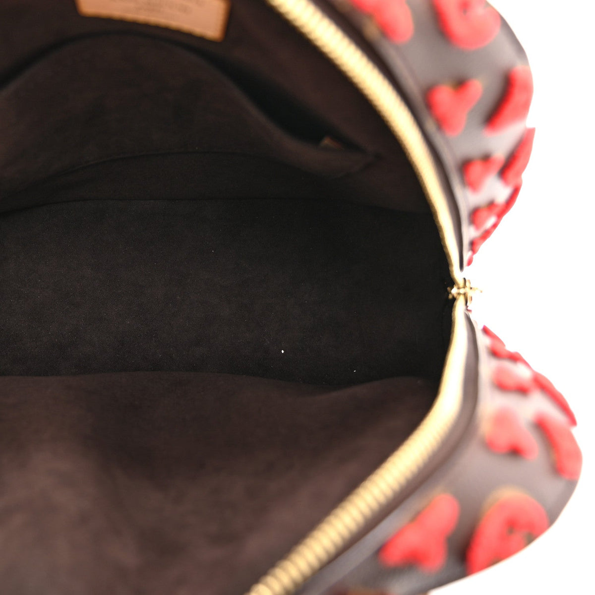 Monogram Tuffetage Deauville Cube Red