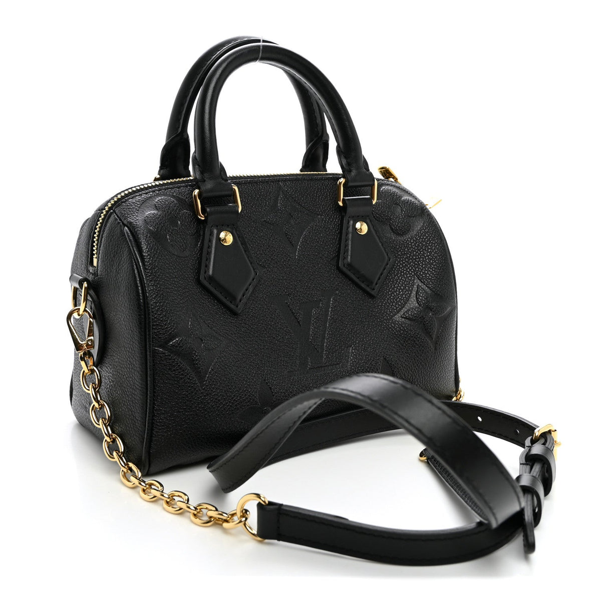 Empreinte Monogram Giant Speedy Bandouliere 20 Black