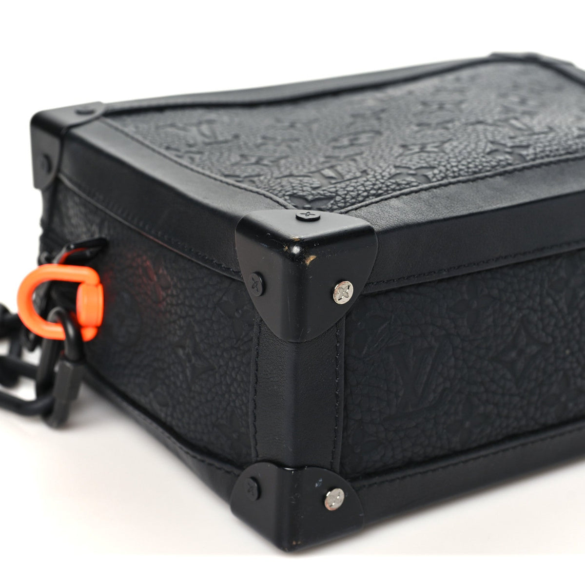 Taurillon Monogram Solar Ray Soft Trunk Black