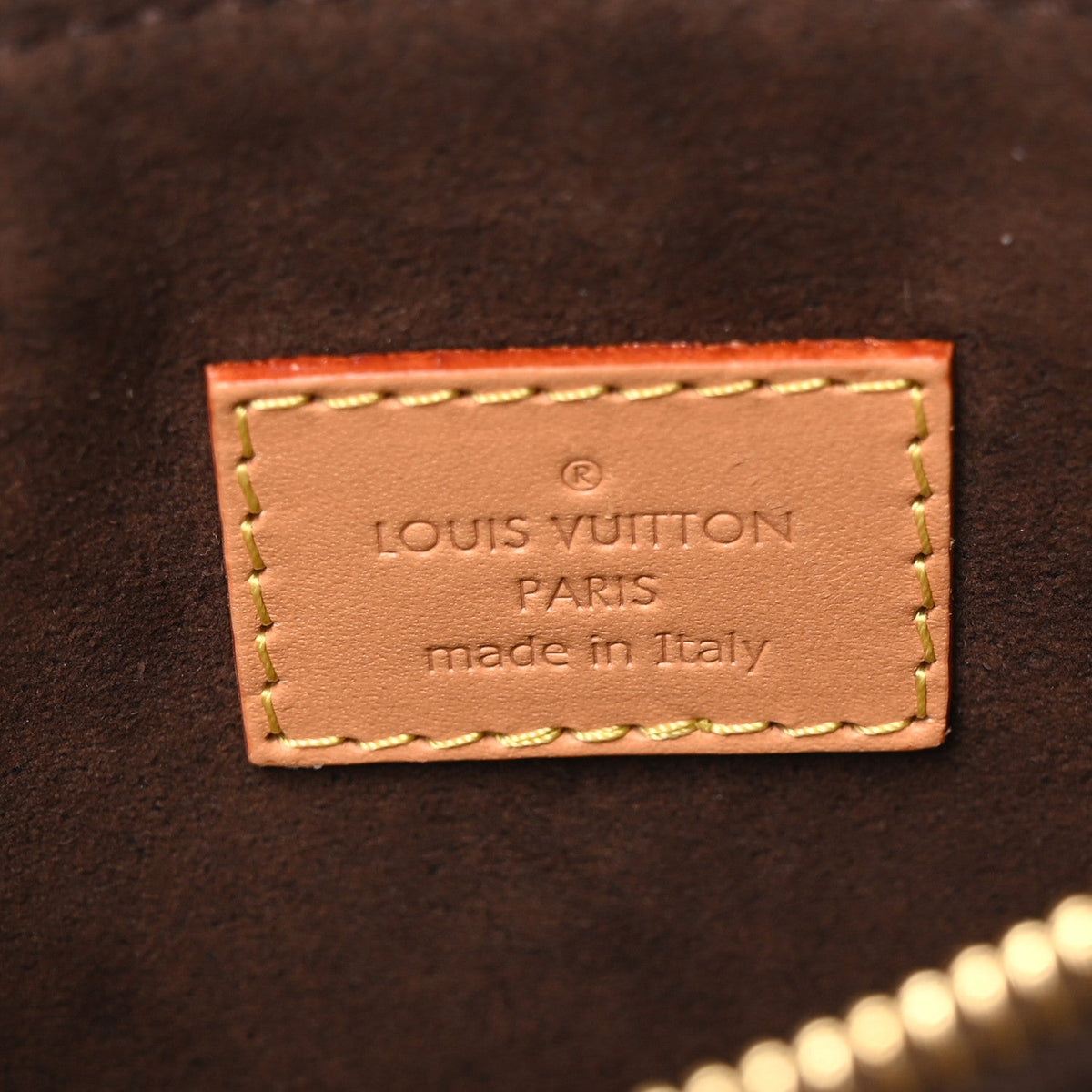 Monogram Metal Studded Capsule Pochette