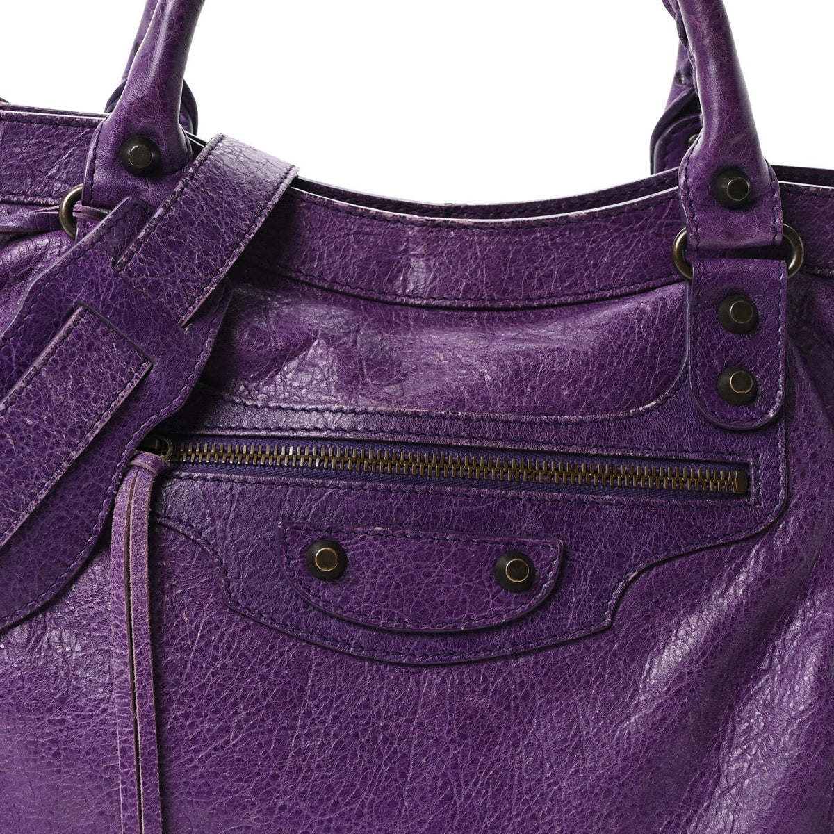 Agneau Classic Hardware City Dark Violet