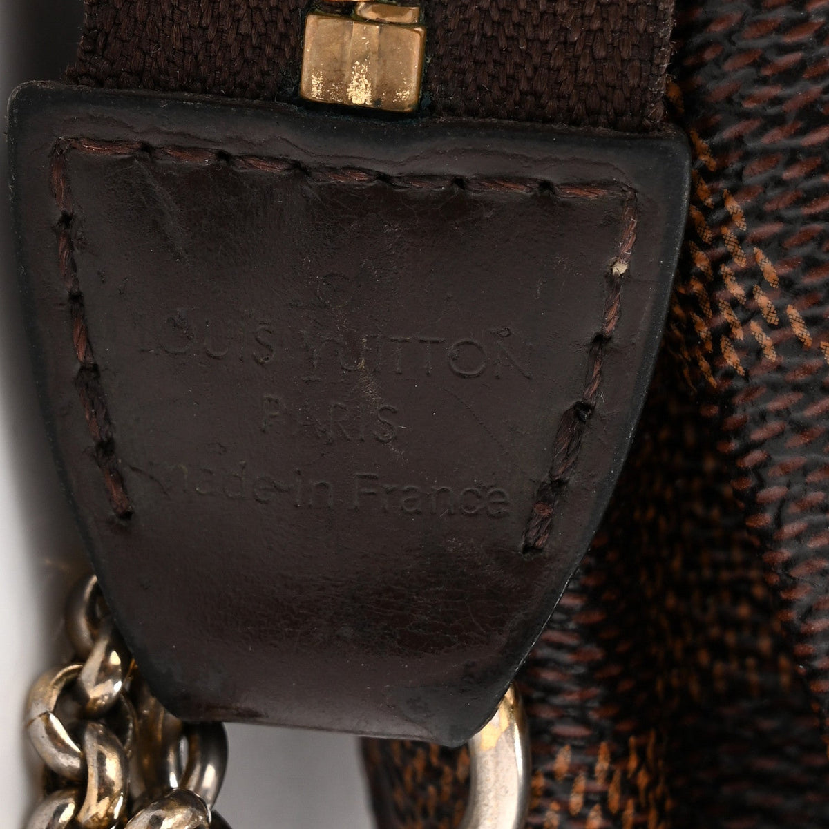 Damier Ebene Eva Clutch