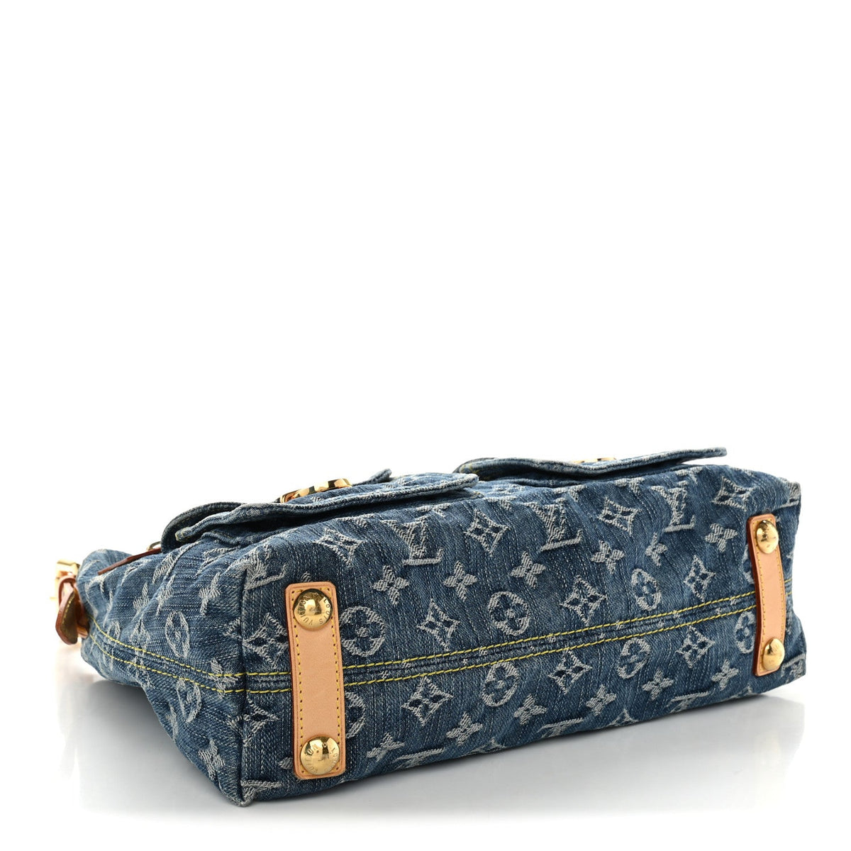 Monogram Denim Baggy PM Blue