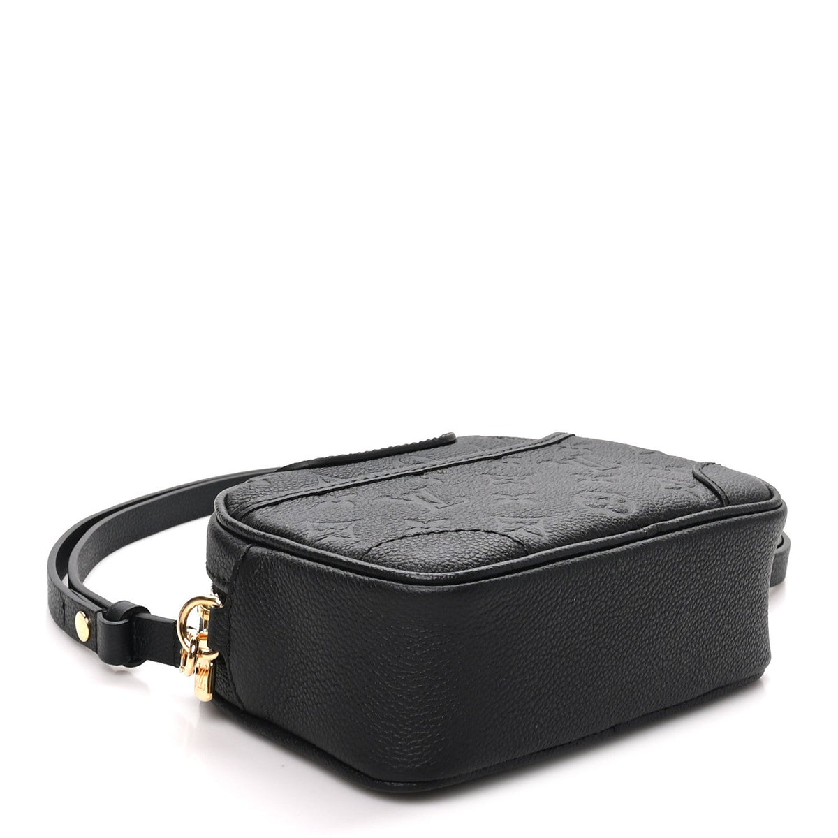 Empreinte Monogram Tiny Camera Bag Black