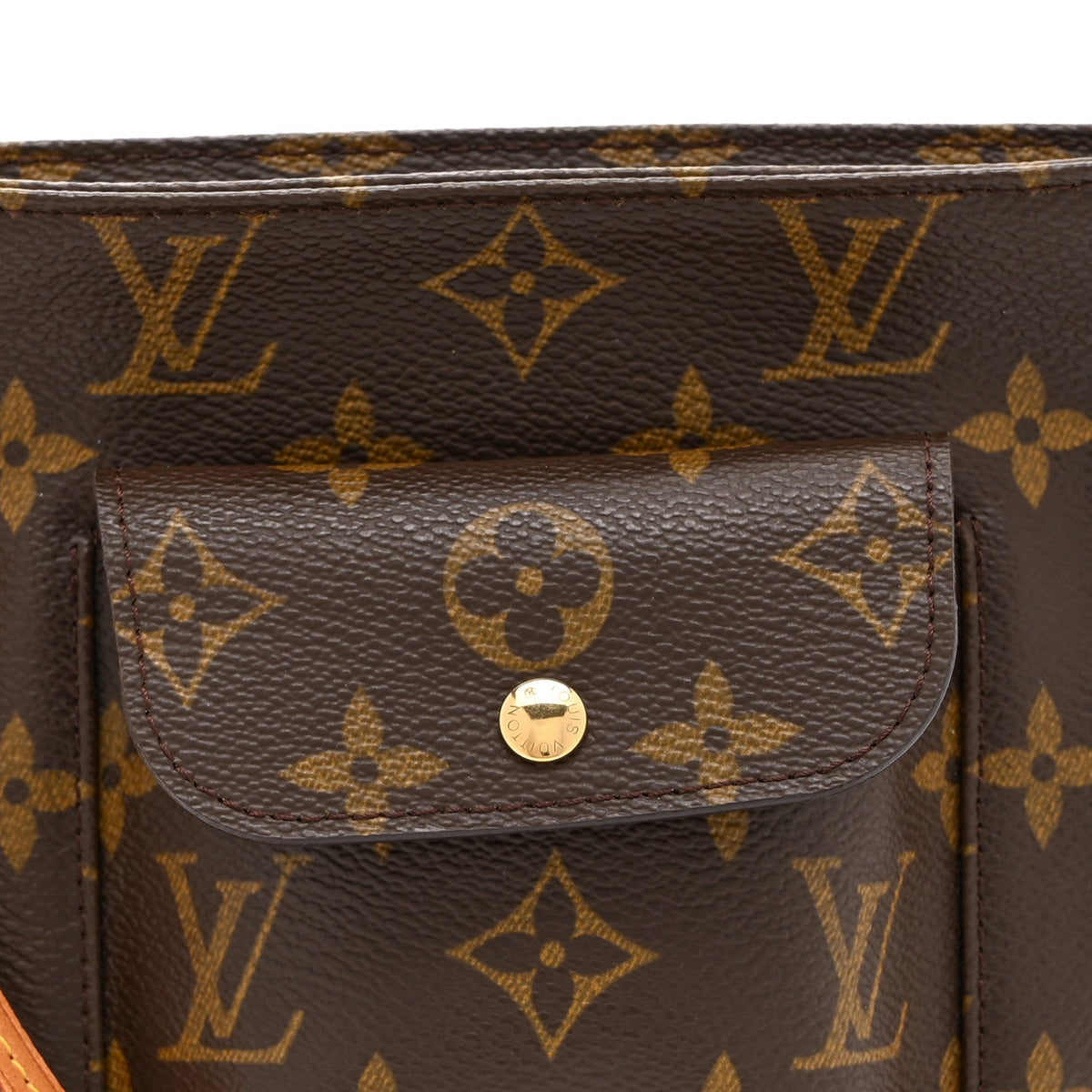Monogram Partition Wristlet