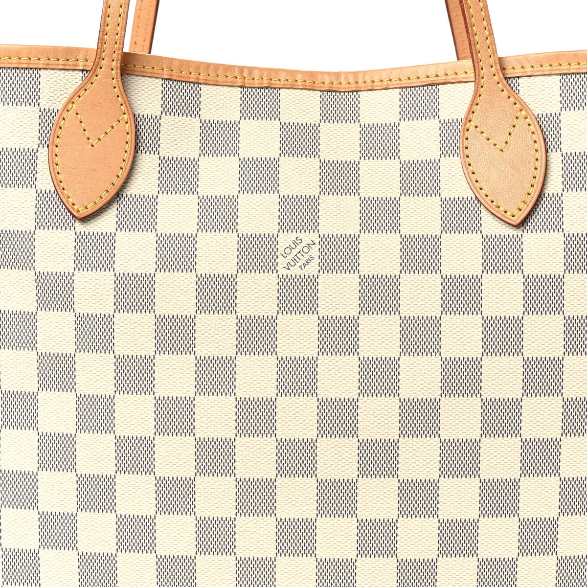 Damier Azur Neo Neverfull MM Rose Ballerine