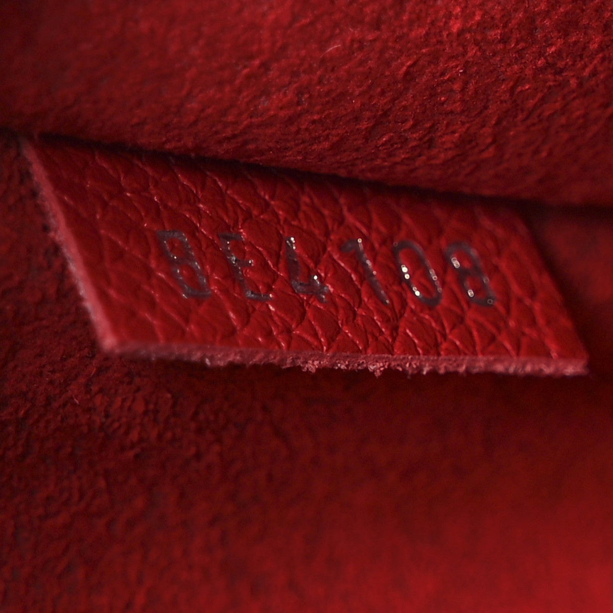 Soft Calfskin My Lockme Chain Bag BB Rubis