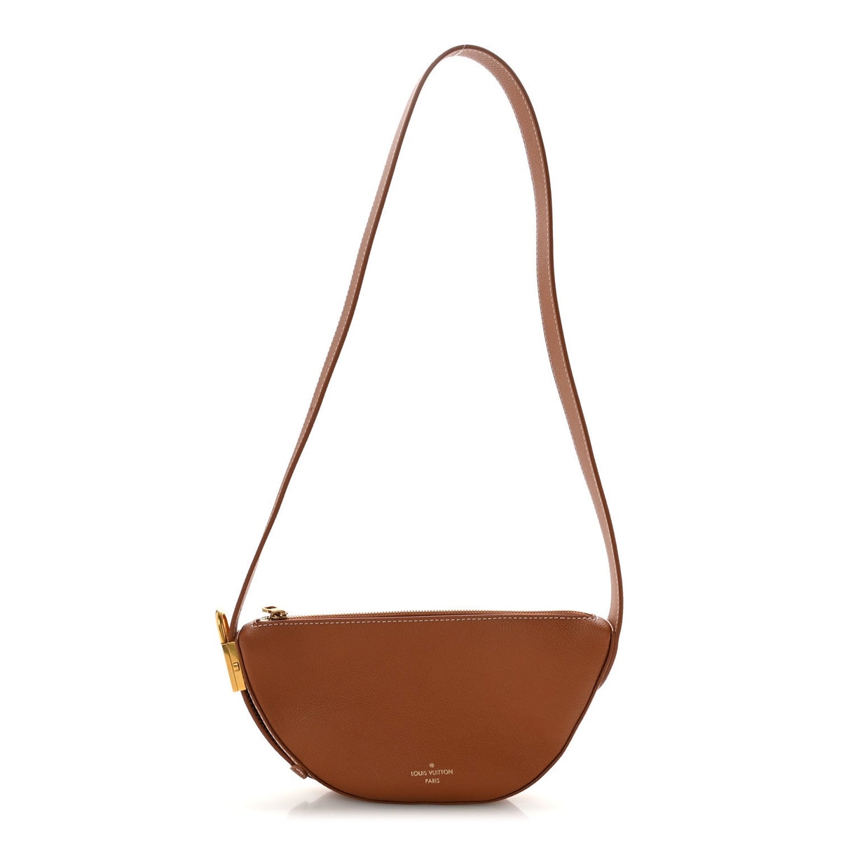 Smooth Calfskin Low Key Bumbag Cognac