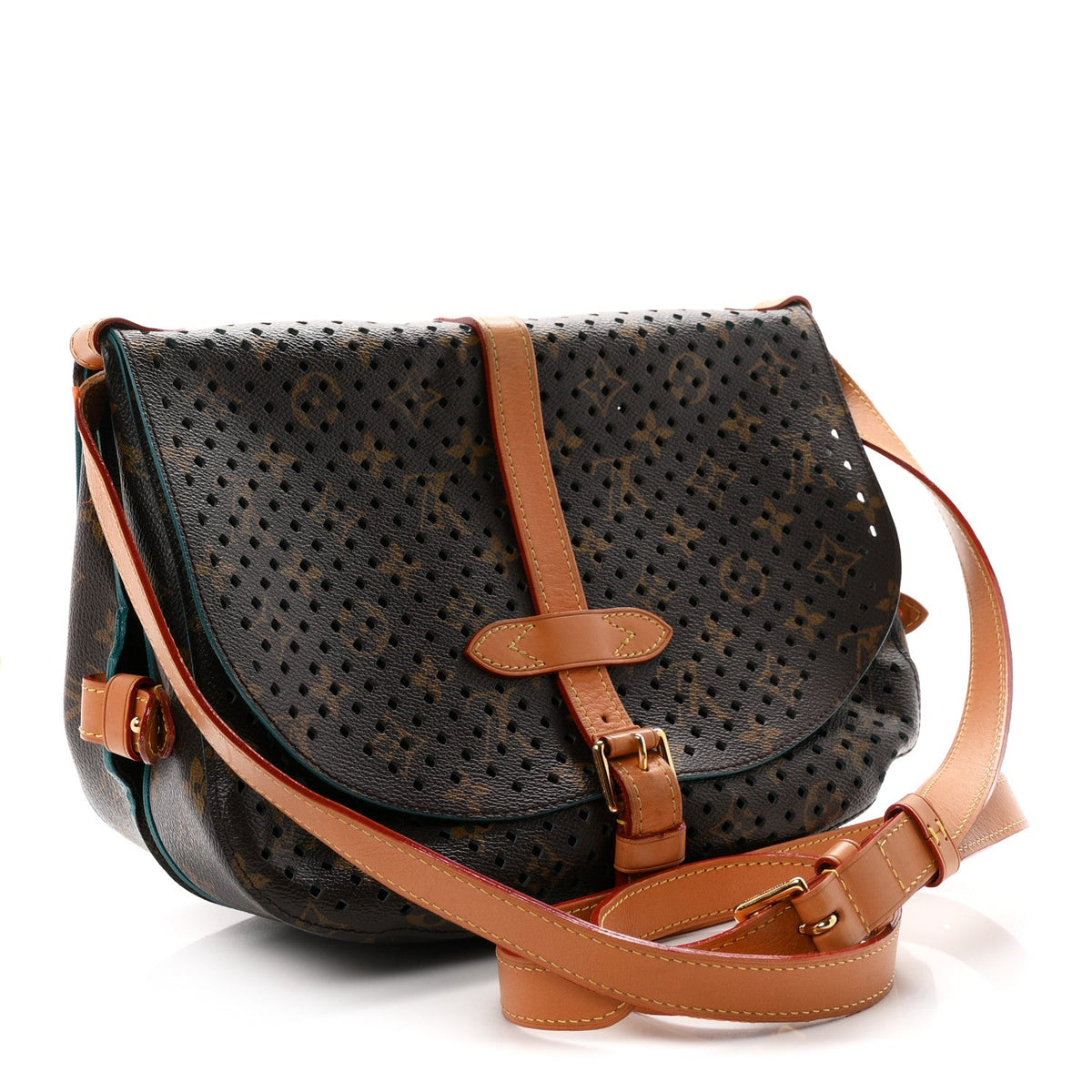 Monogram SC Flore Saumur Teal