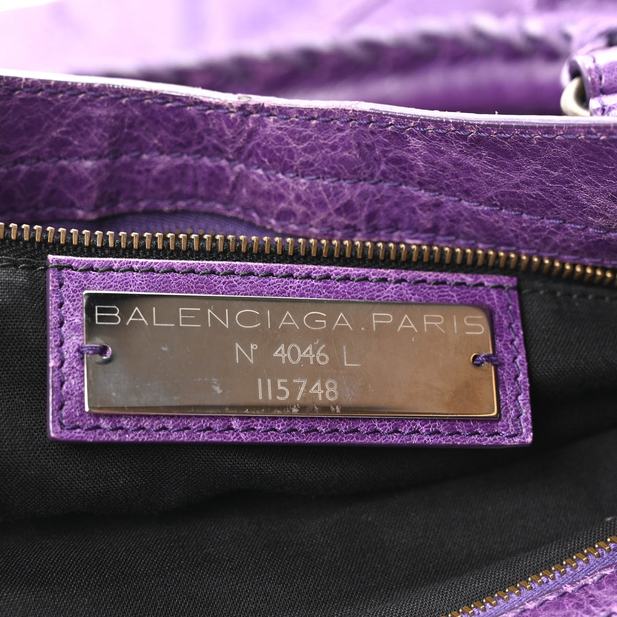 Agneau Classic Hardware City Dark Violet