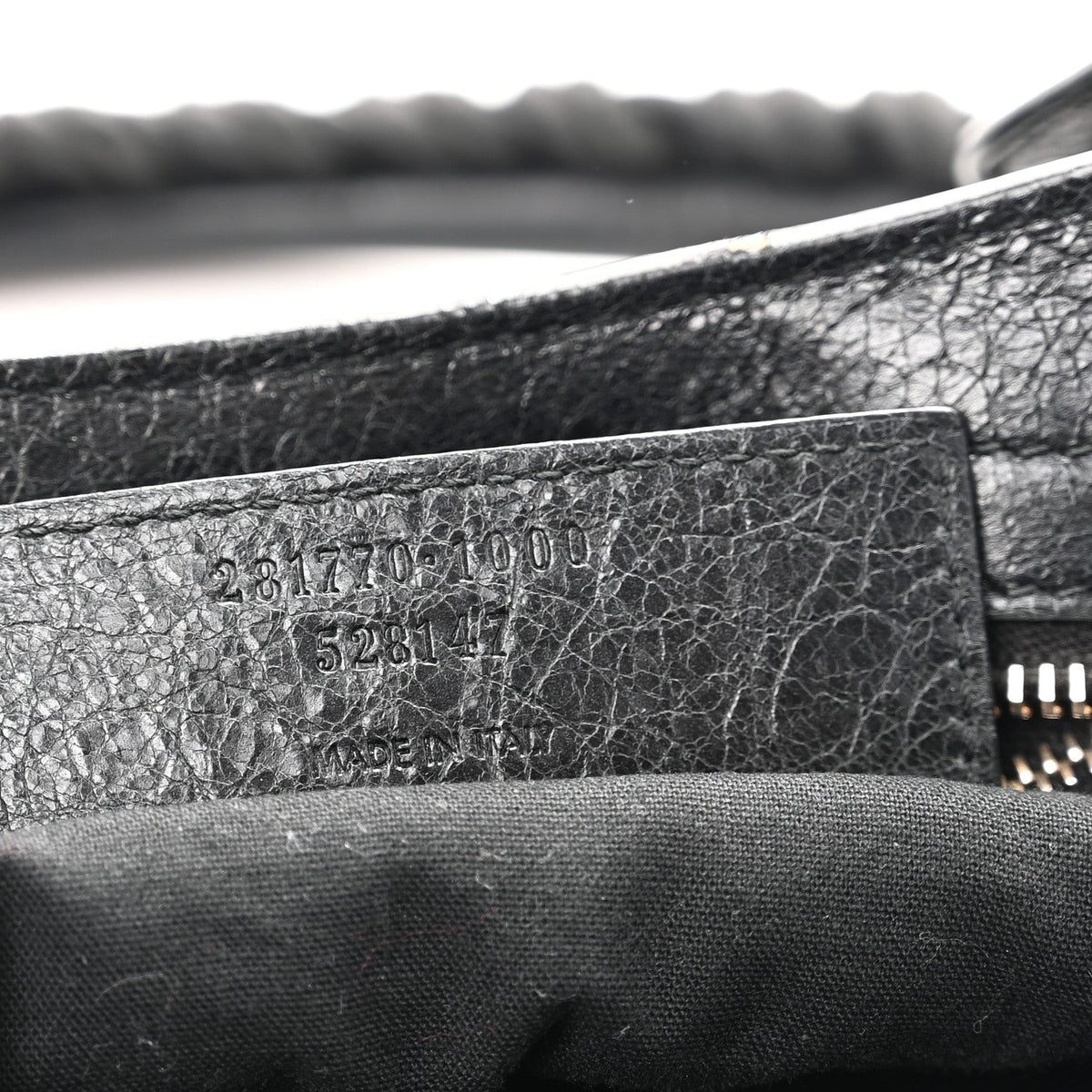 Agneau Giant 12 Rose Gold Hardware City Black