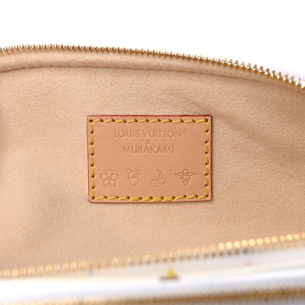 LV X TM Monogram Multicolor Mini Bumbag White