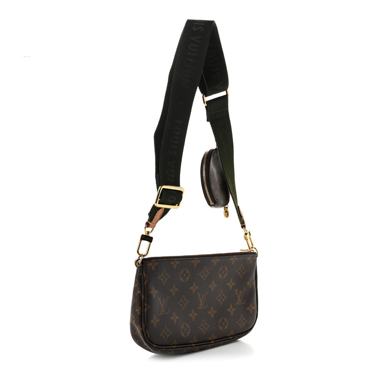 Monogram Multi Pochette Accessories Kaki