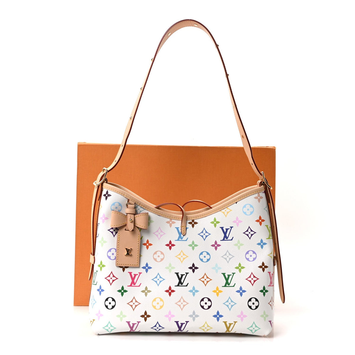 LV X TM Monogram Multicolor CarryAll PM White