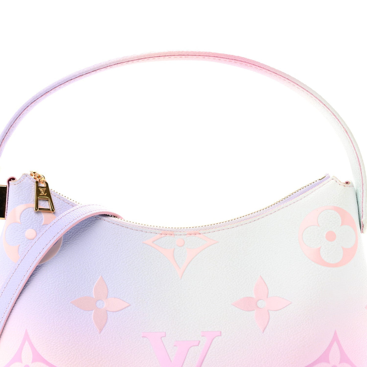 Monogram Giant Spring In The City Marshmallow Hobo PM Sunrise Pastel