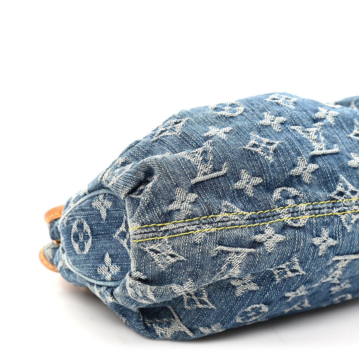 Monogram Denim Pleaty Blue
