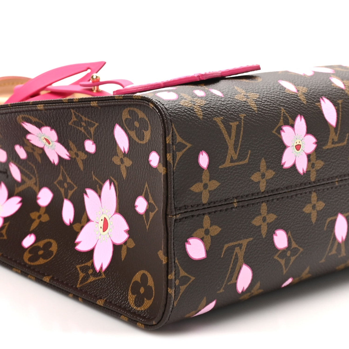 LV X TM Monogram Cherry Blossom Onthego PM Sakura Brown