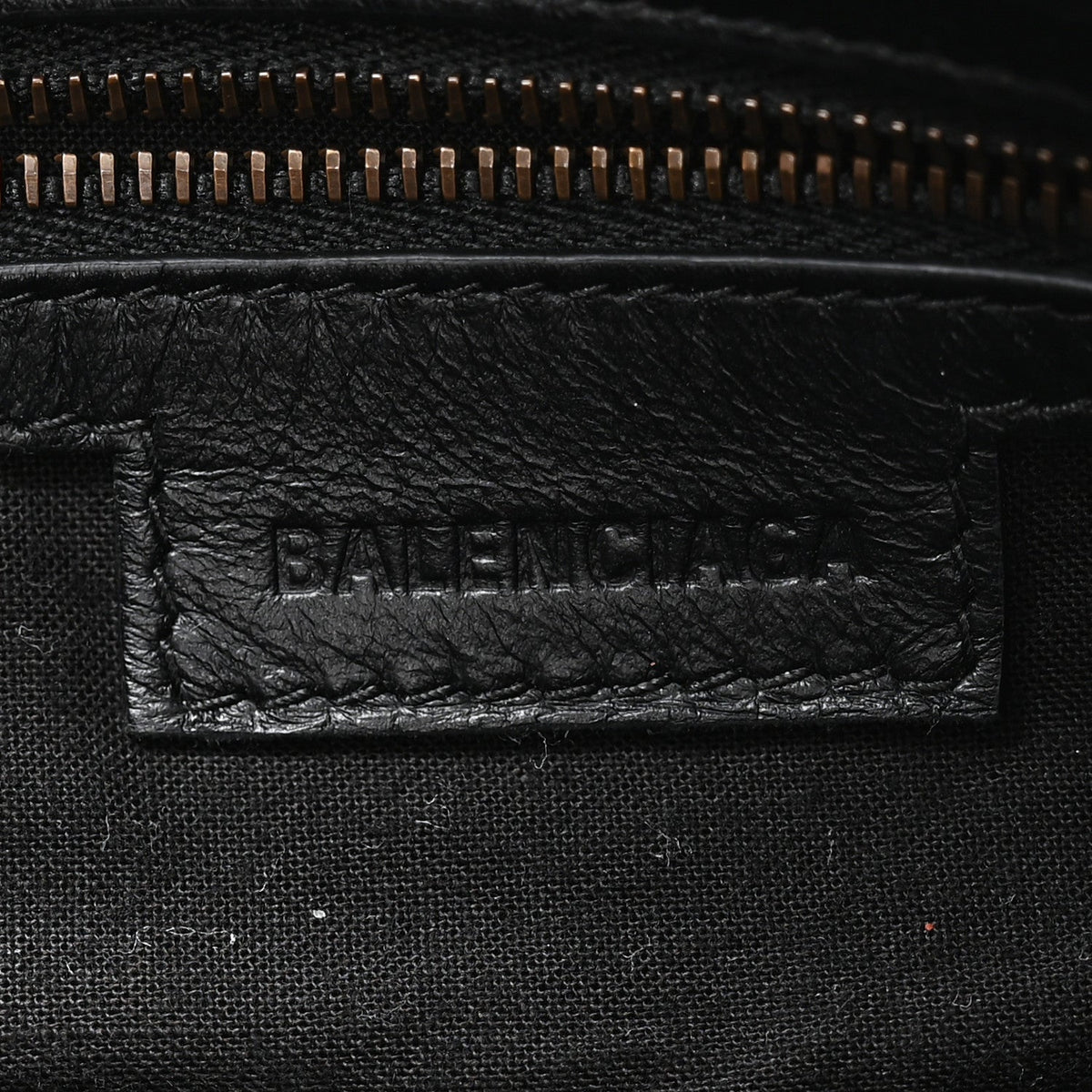 Agneau Arena Classic Hardware Le City First Bag Black