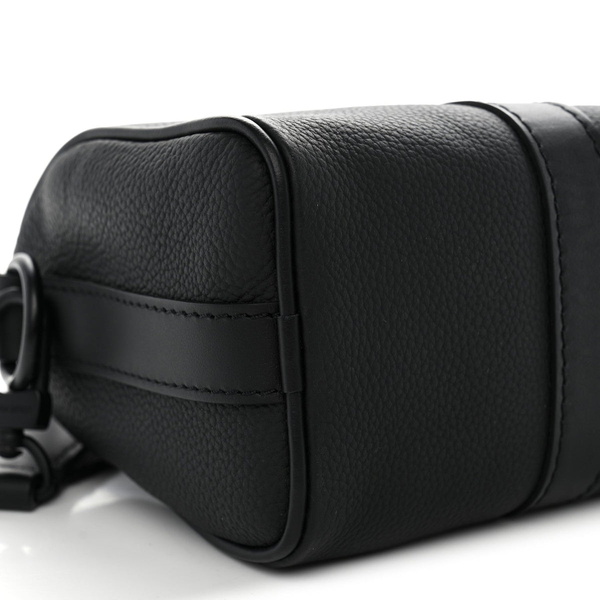 Grained Calfskin Aerogram Keepall XS Black