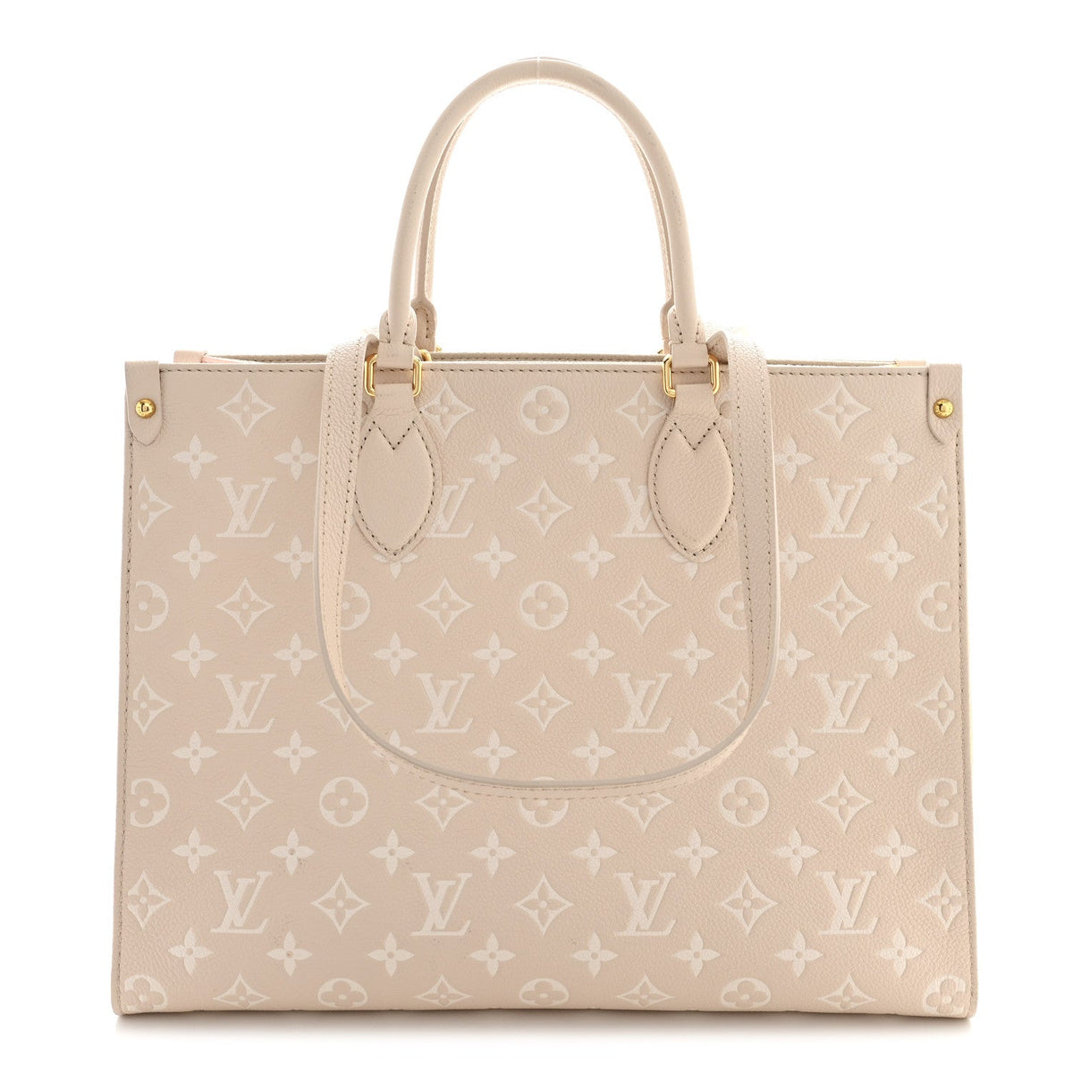 Empreinte Monogram Spring In The City Onthego MM Beige Pink Yellow
