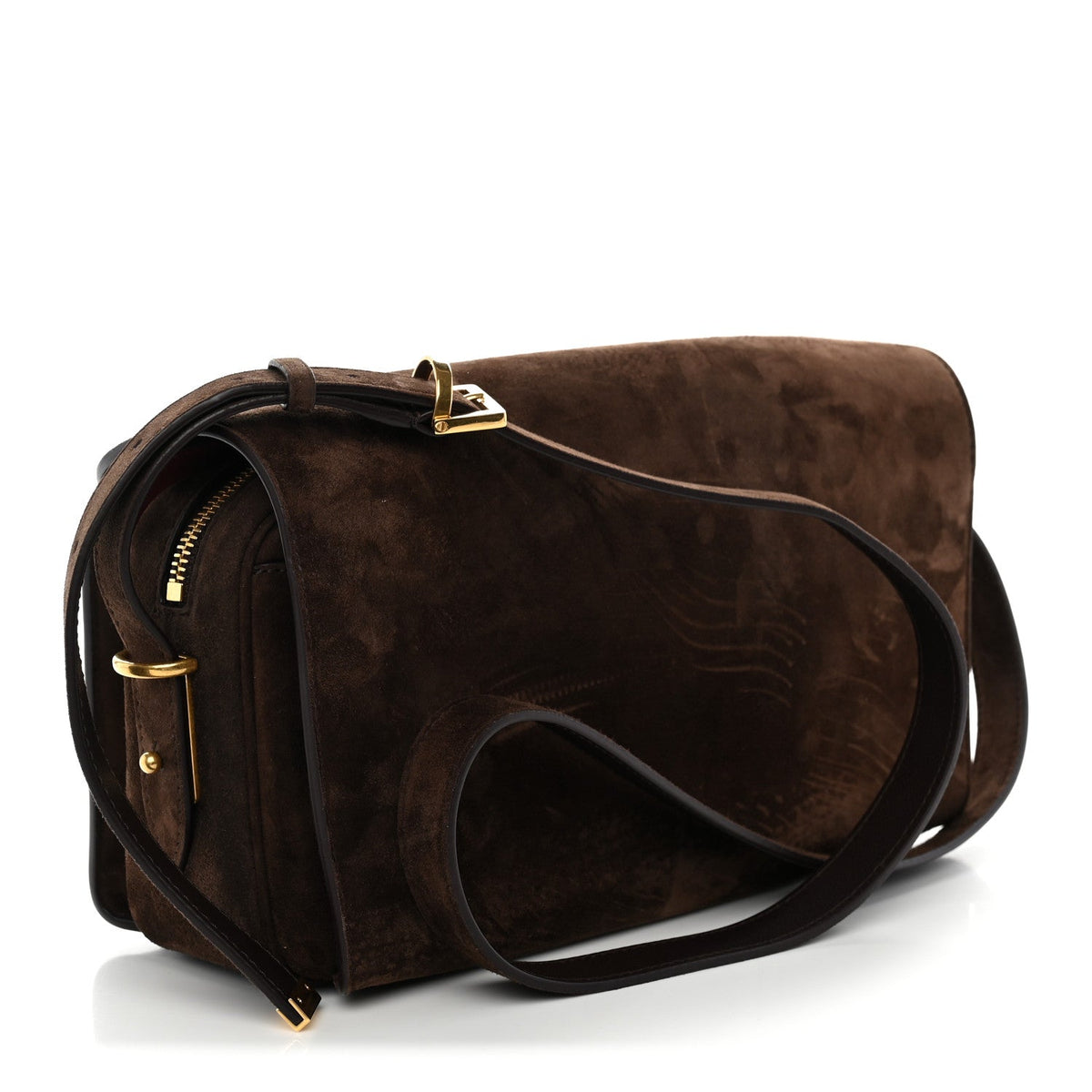 Suede Medium Le 7 Shoulder Bag Moka