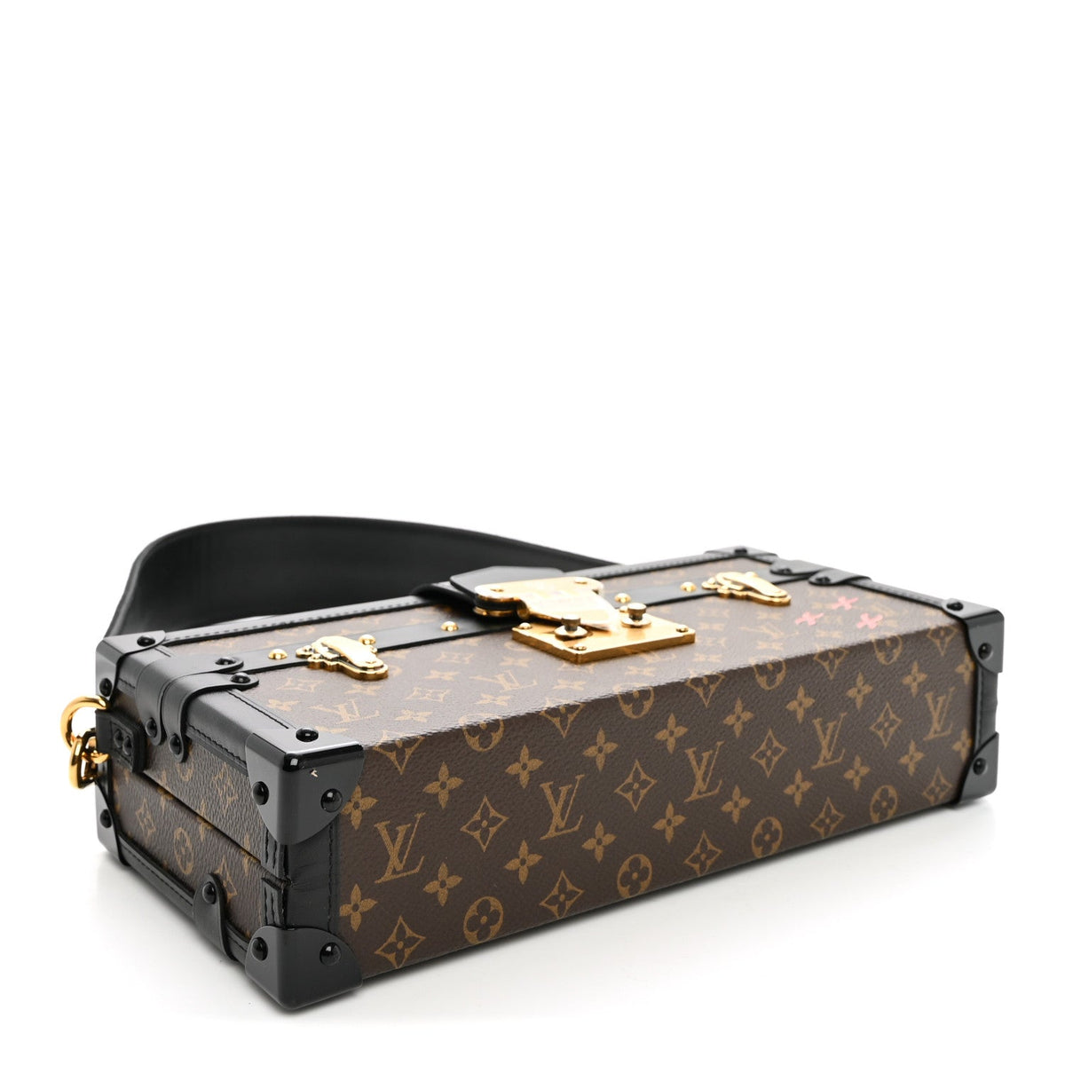 Monogram Petite Malle East West Black