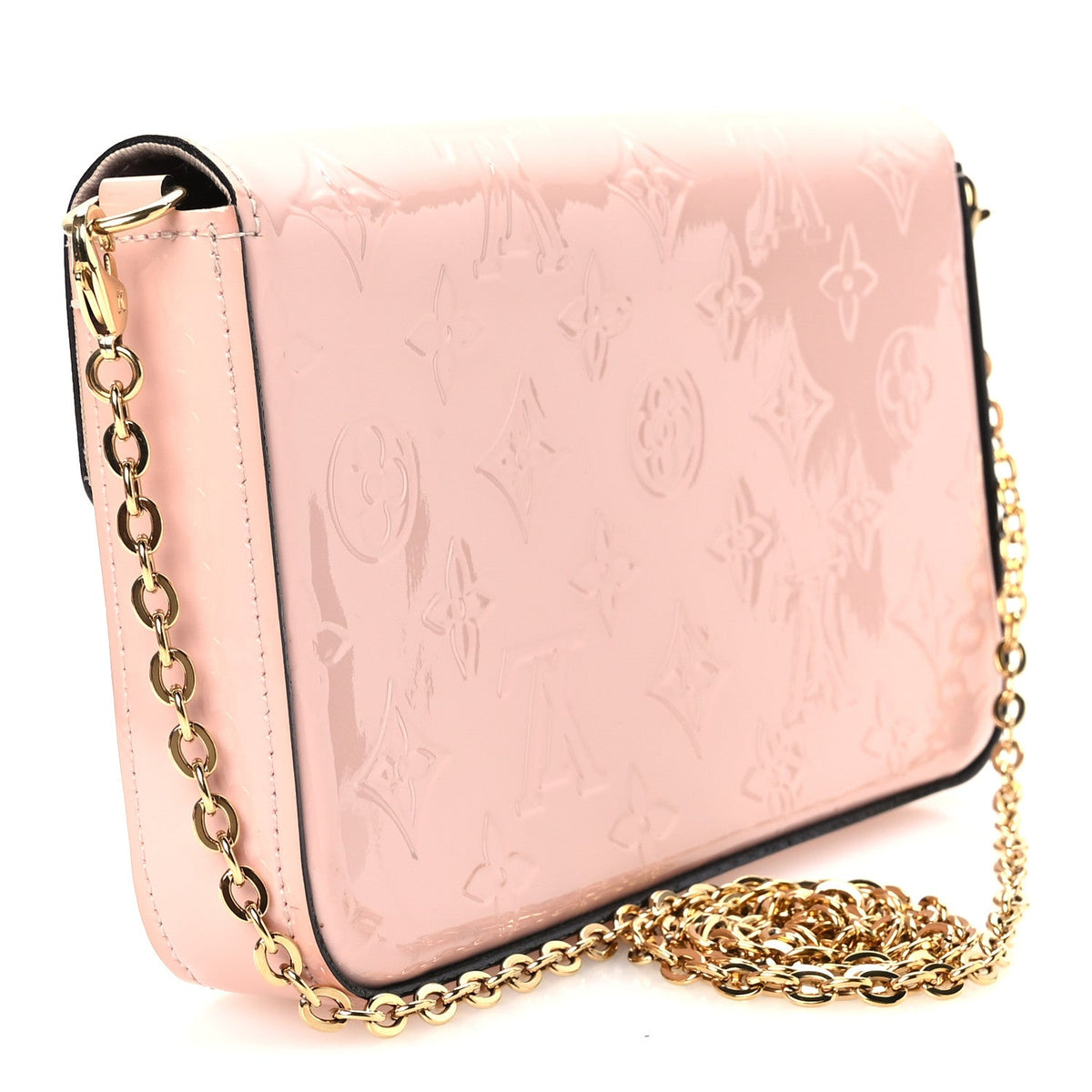 Vernis Felicie Chain Wallet Rose Ballerine