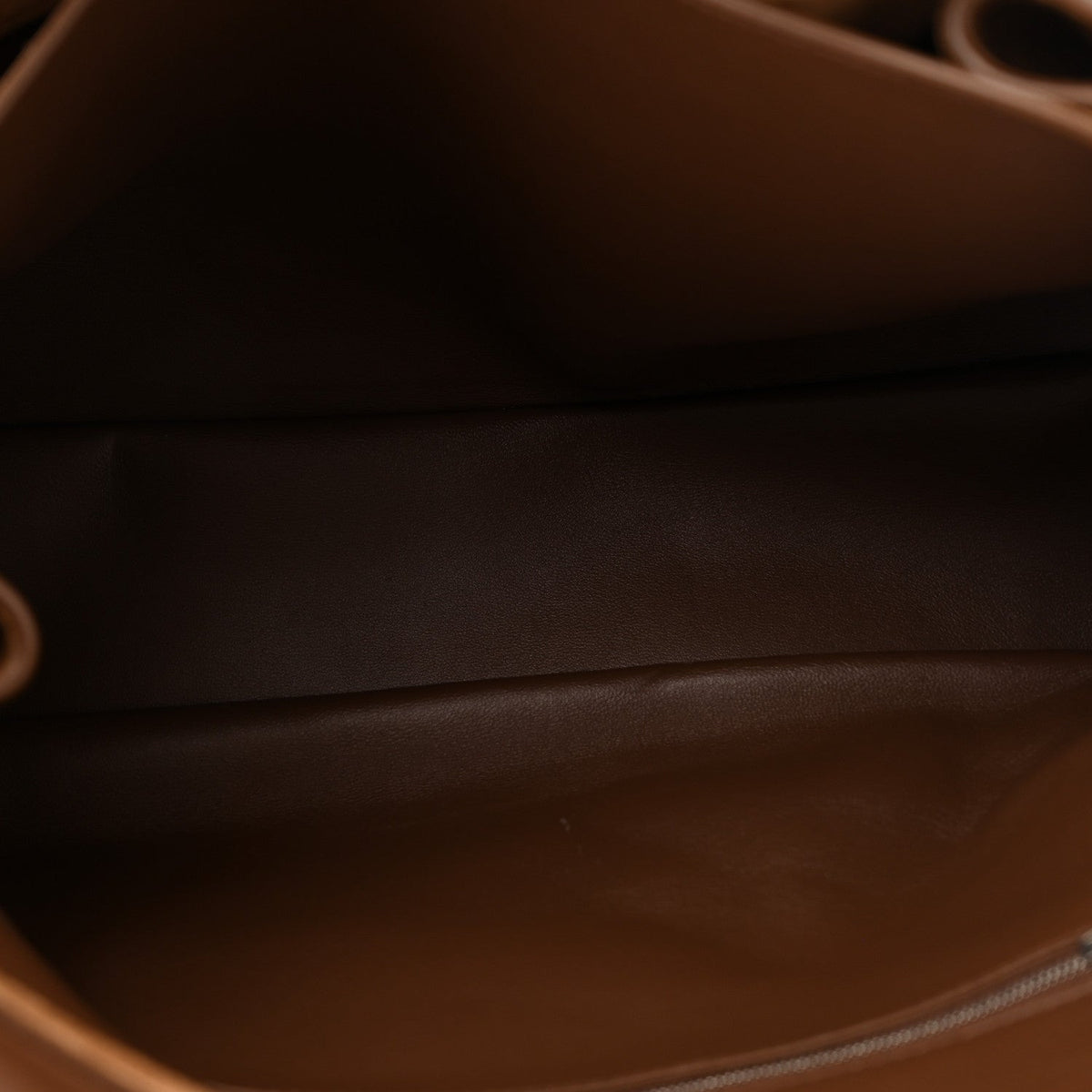 Waxed Suede Calfskin Medium Rodeo Top Handle Handbag Camel
