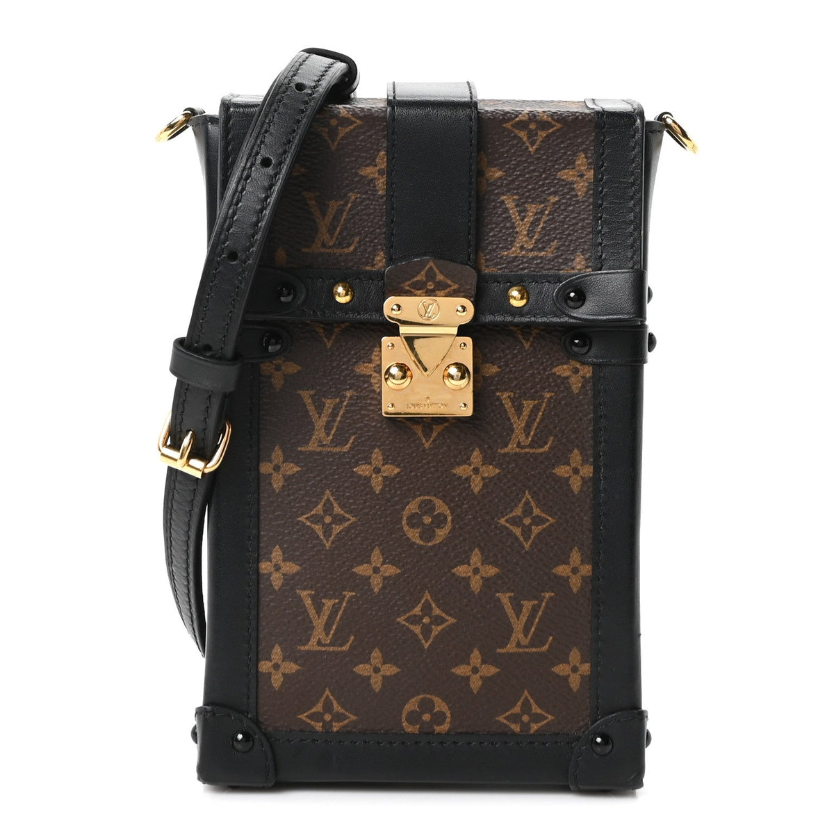 Monogram Pochette Trunk Verticale Black