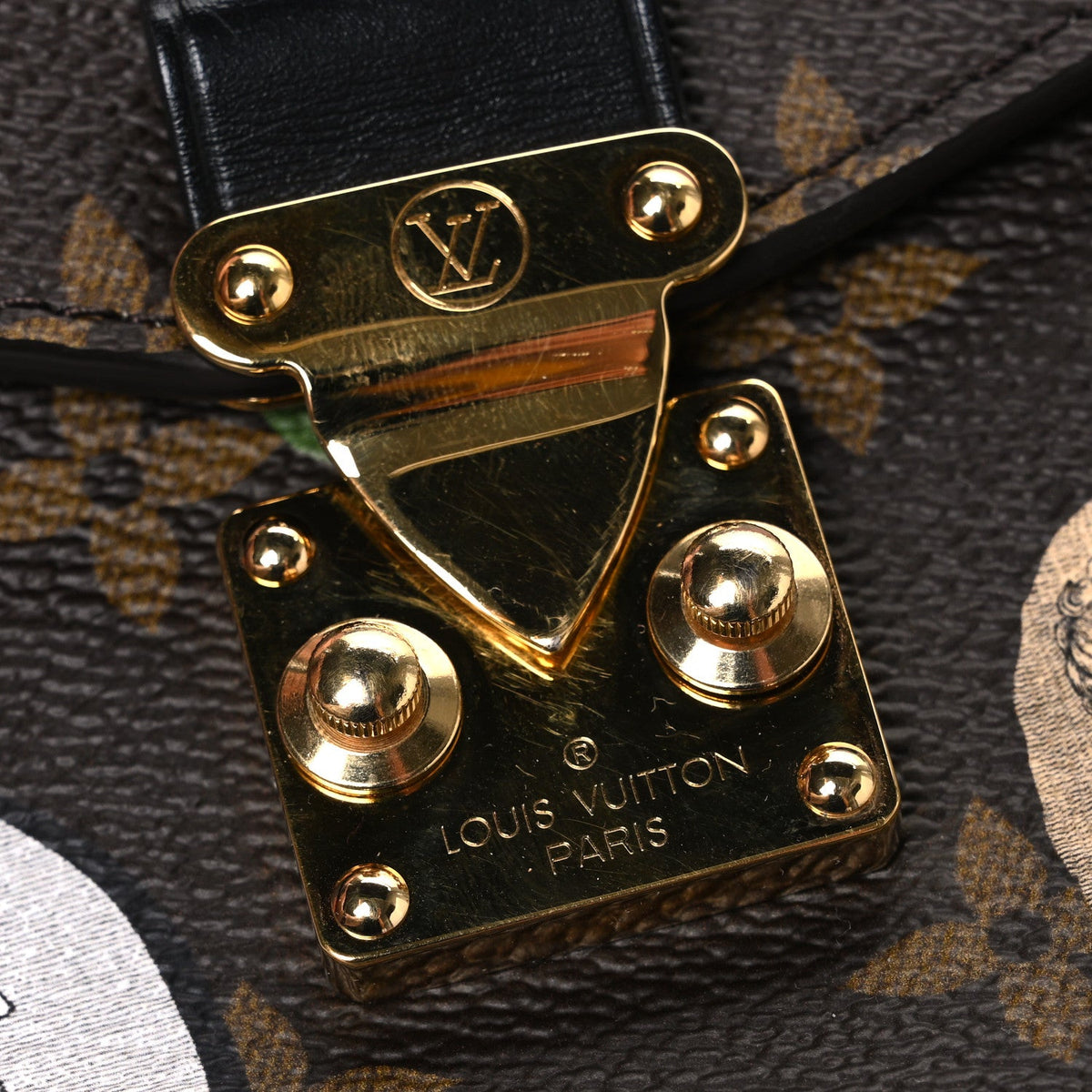 x FORNASETTI Monogram Cameo Pochette Metis