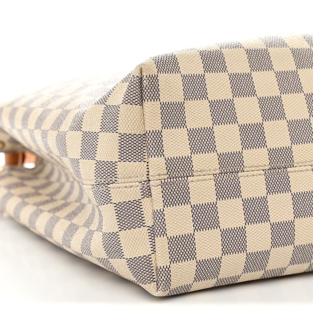 Damier Azur Graceful MM Rose Ballerine