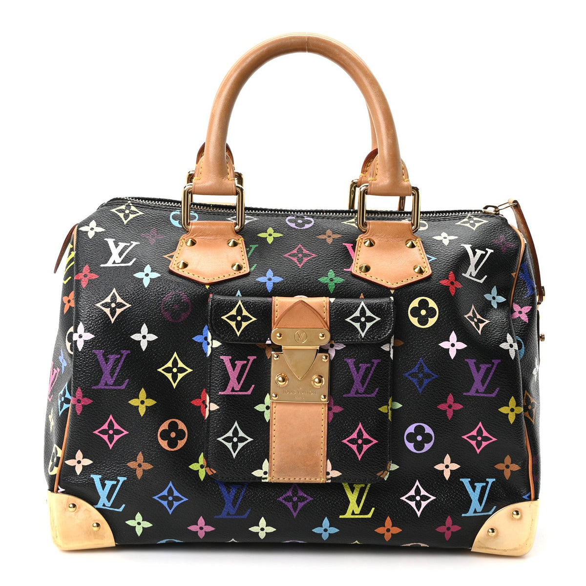 Monogram Multicolor Speedy 30 Black