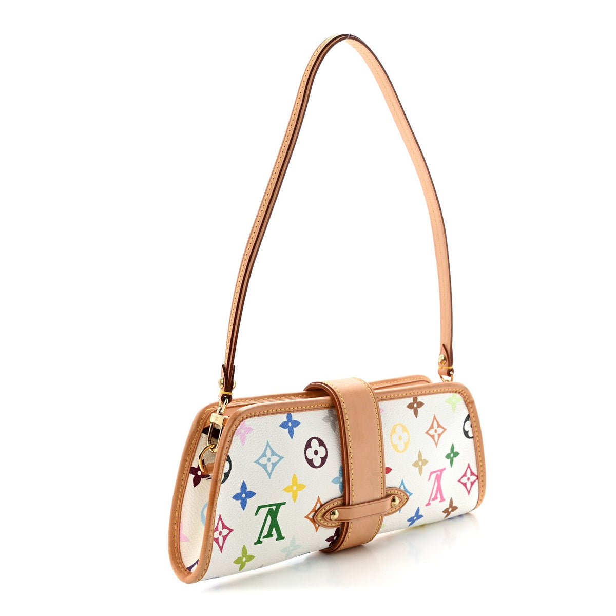 Monogram Multicolor Shirley White