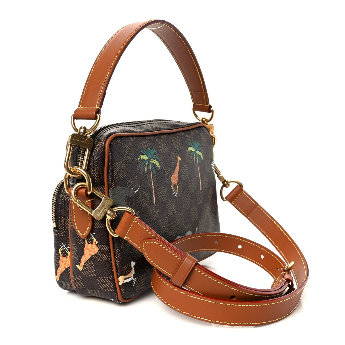 X The DARJEELING LIMITED Damier Ebene Nil MM