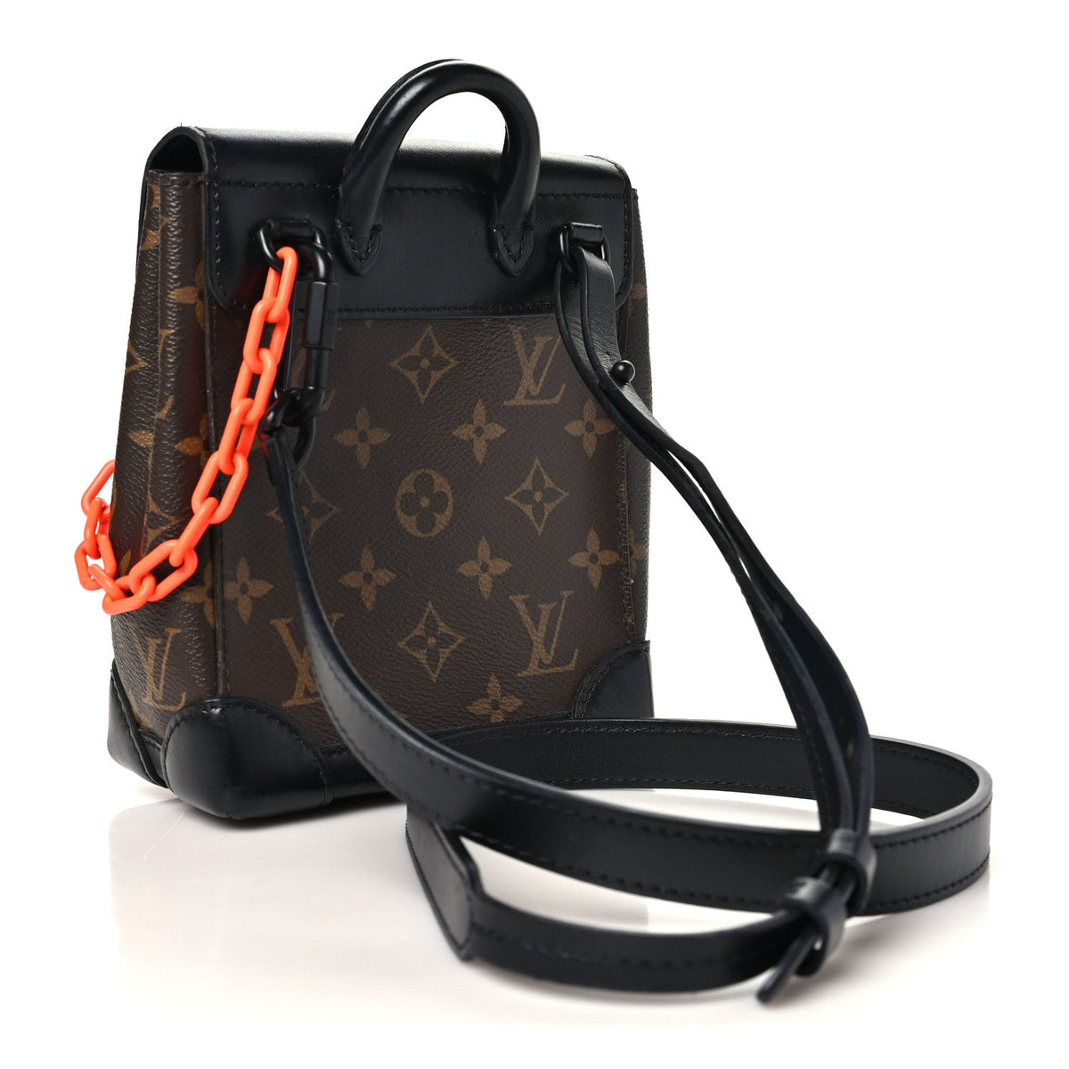 Monogram Embroidered Cartoon LV Friends Steamer XS Black