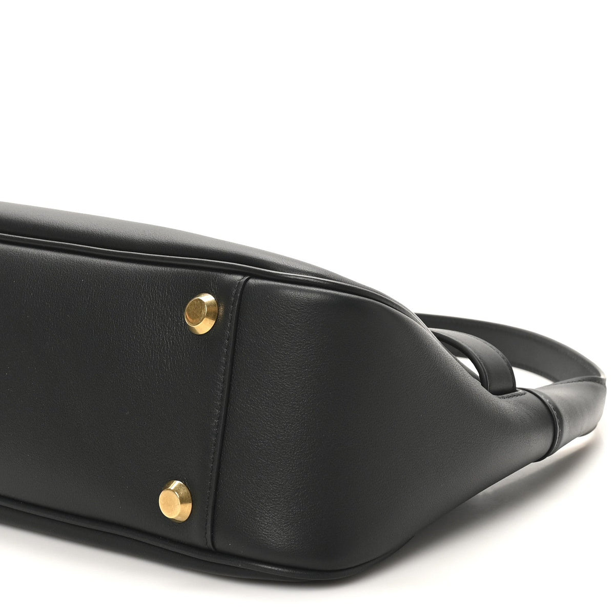 Smooth Calfskin Small Bel Air Shoulder Bag Black