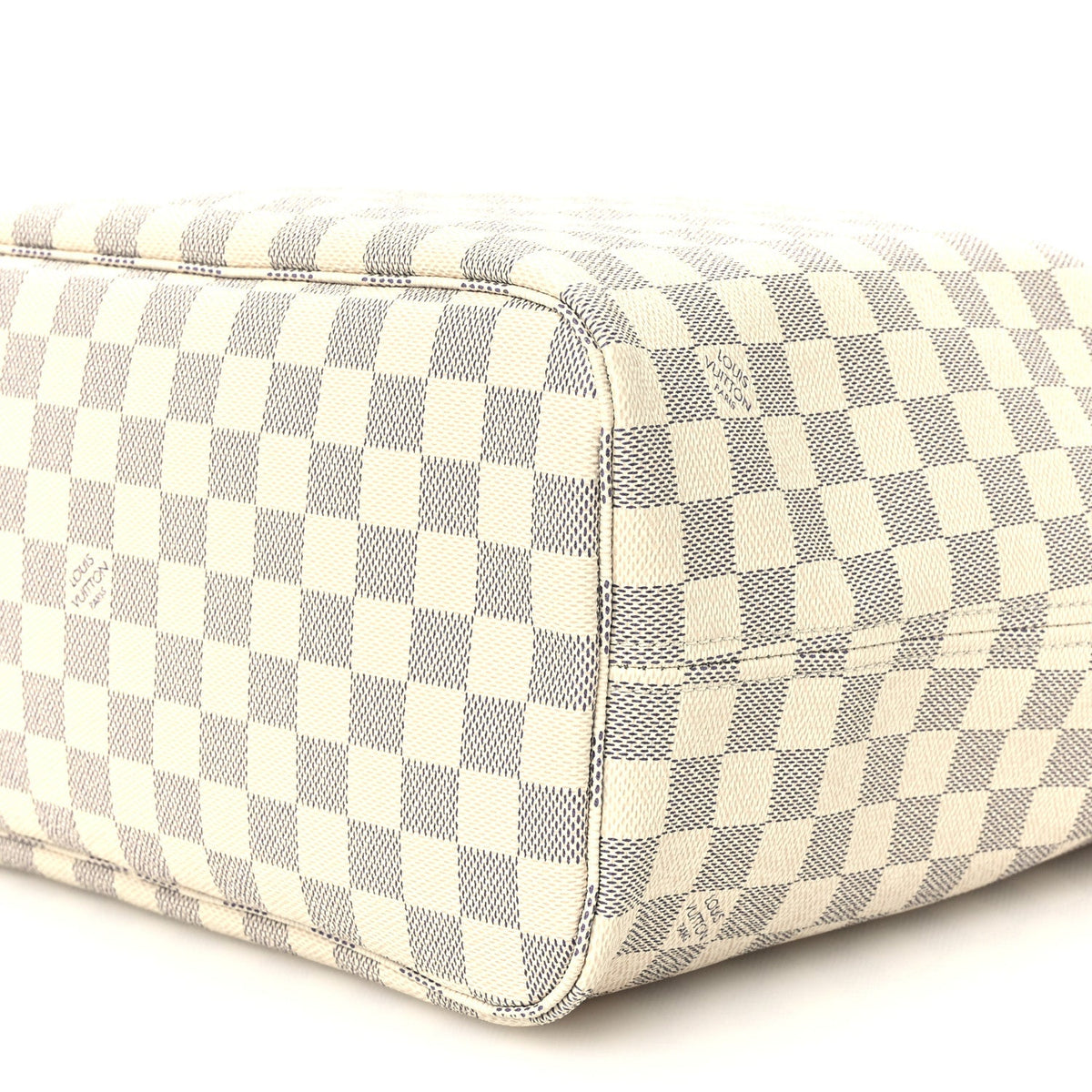 Damier Azur Neo Neverfull MM Rose Ballerine