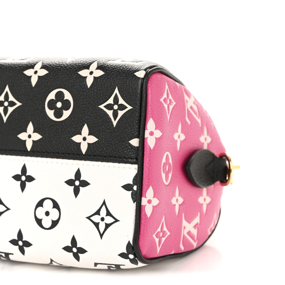 Empreinte Monogram Spring in the City Speedy Bandouliere 20 Black White Pink