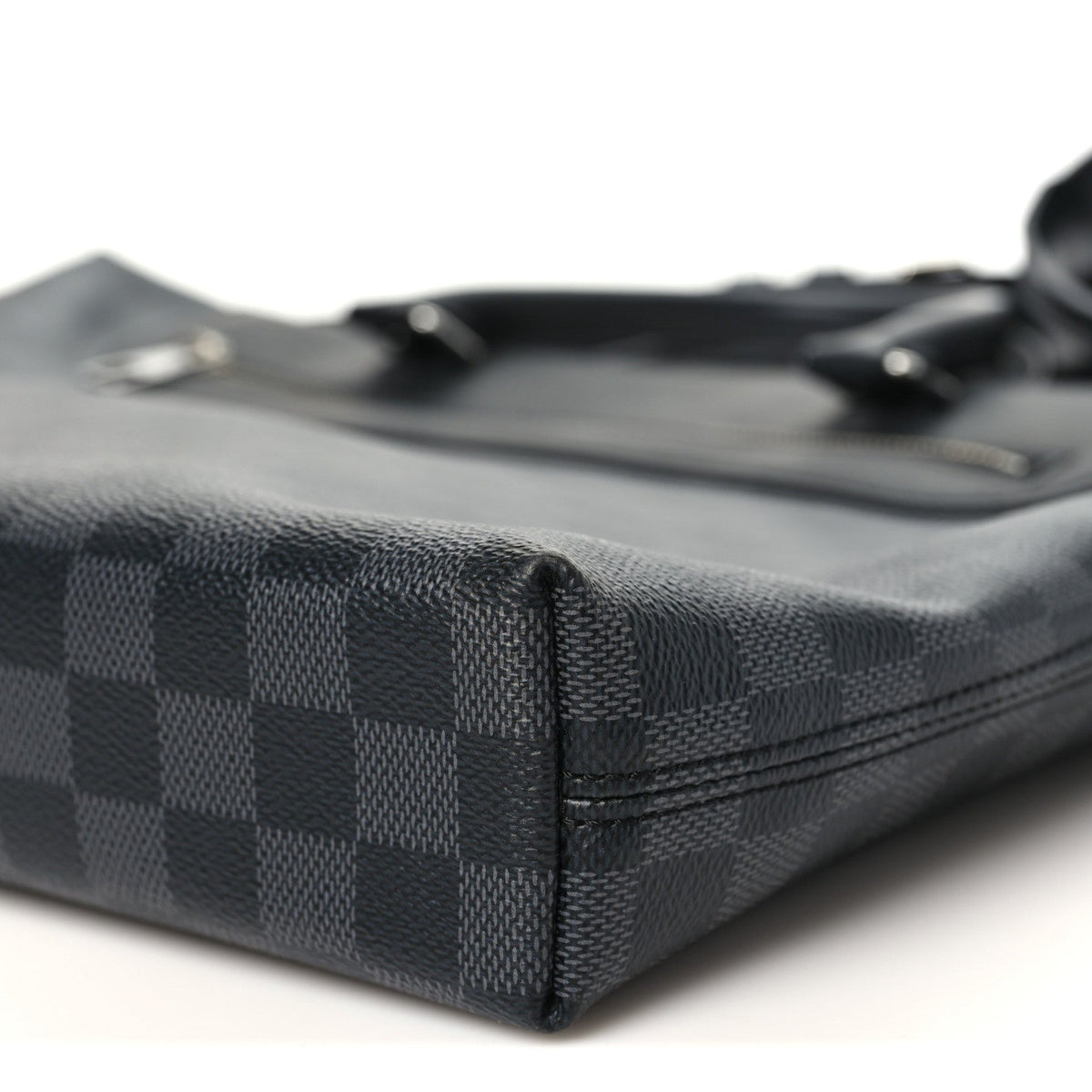 Damier Graphite Porte-Documents Jour