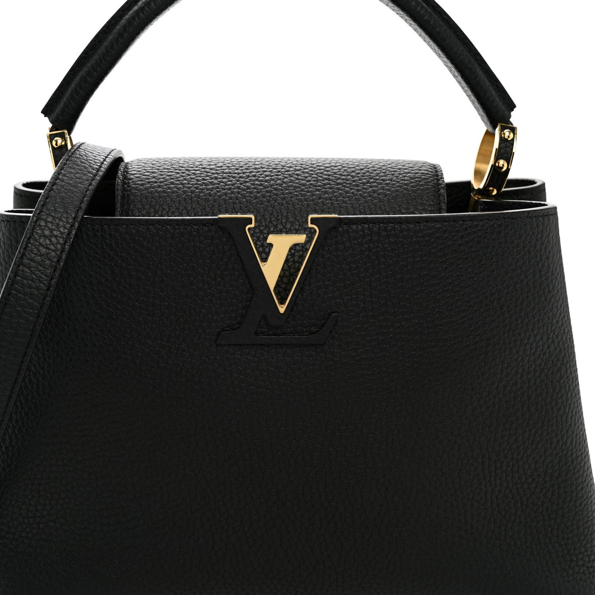 Taurillon Capucines PM Black