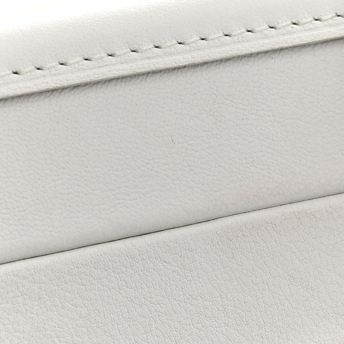 Calfskin Monogram Embroidered Petite Malle White