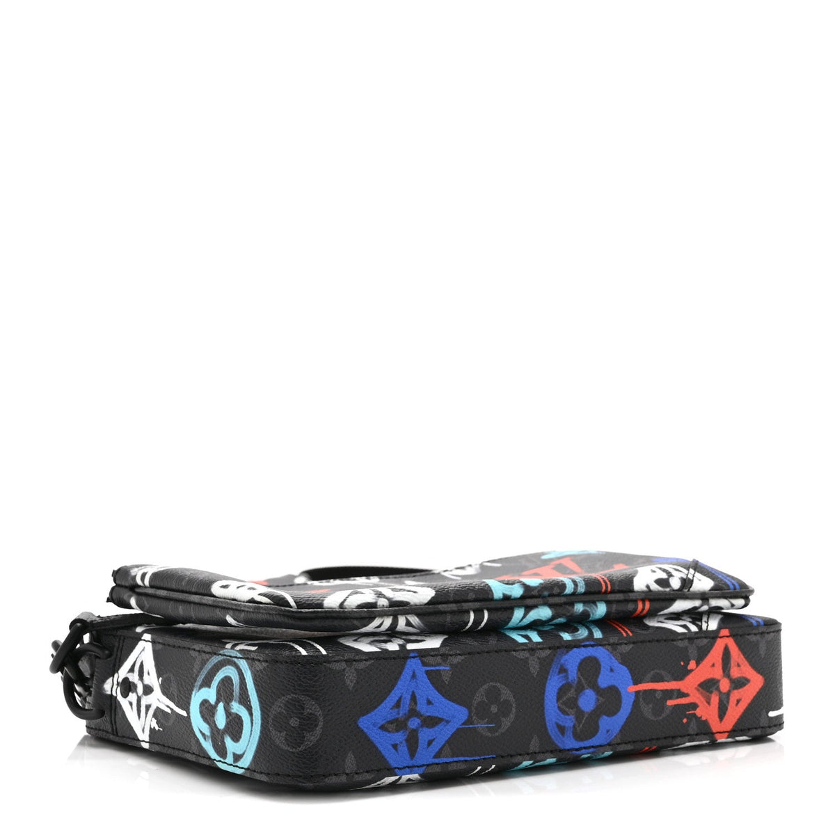 Monogram Eclipse LV Graffiti Trio Messenger Multicolor