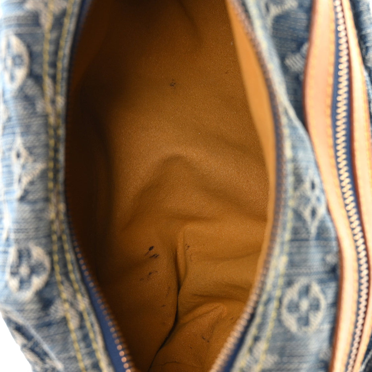 Monogram Denim Baggy PM Blue