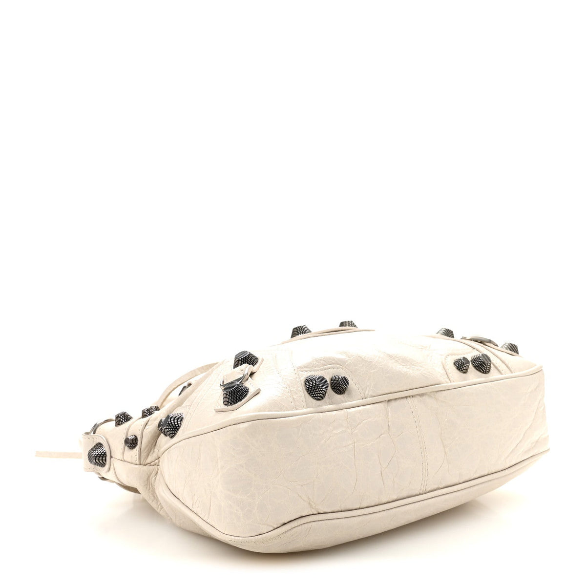 Agneau Arena Neo Cagole Medium Handbag White