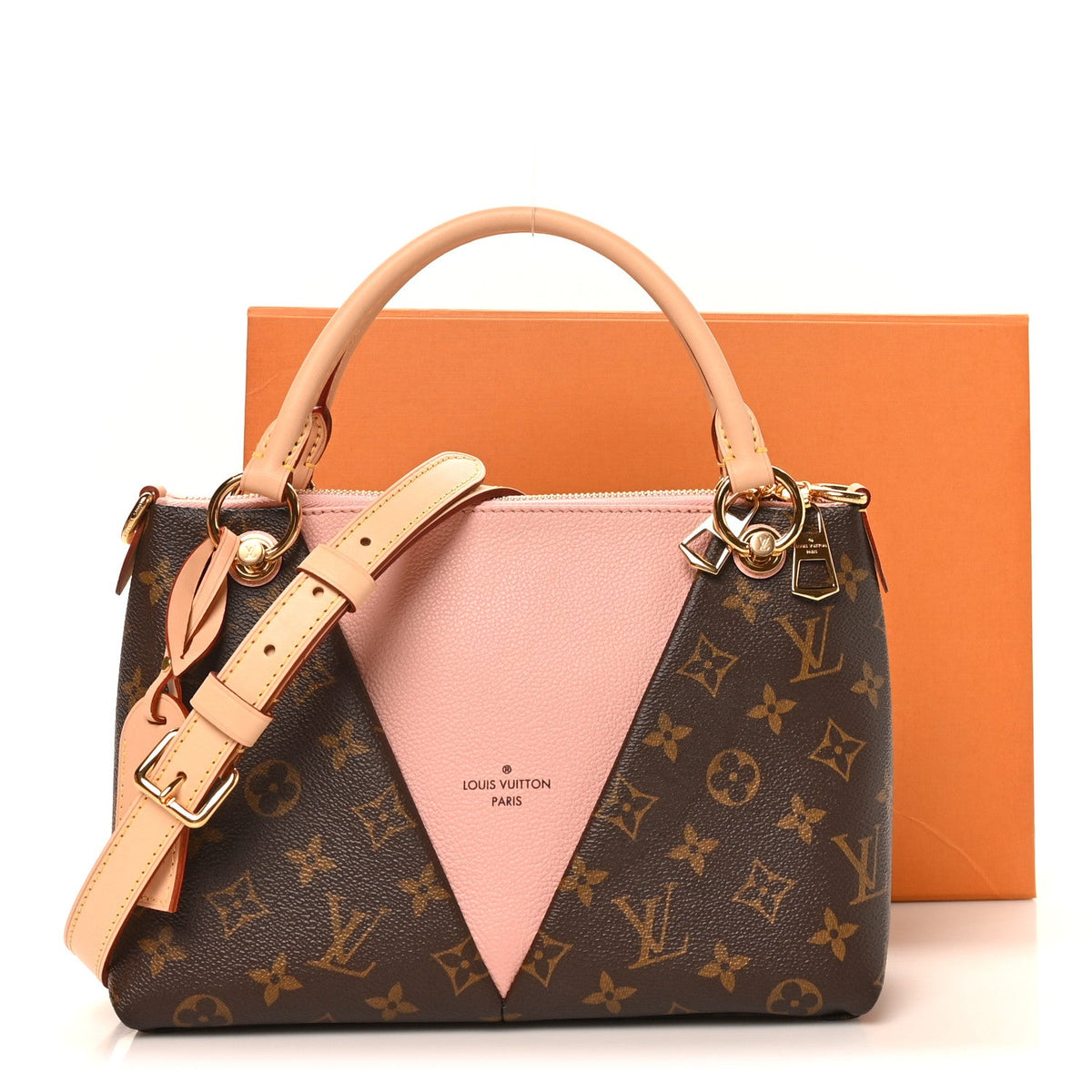 Monogram V Tote BB Rose Poudre