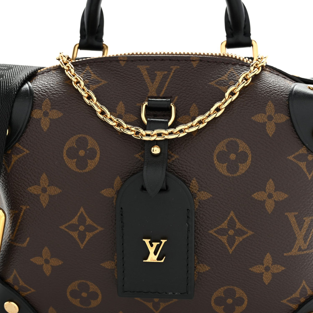 Monogram Petite Malle Souple Black