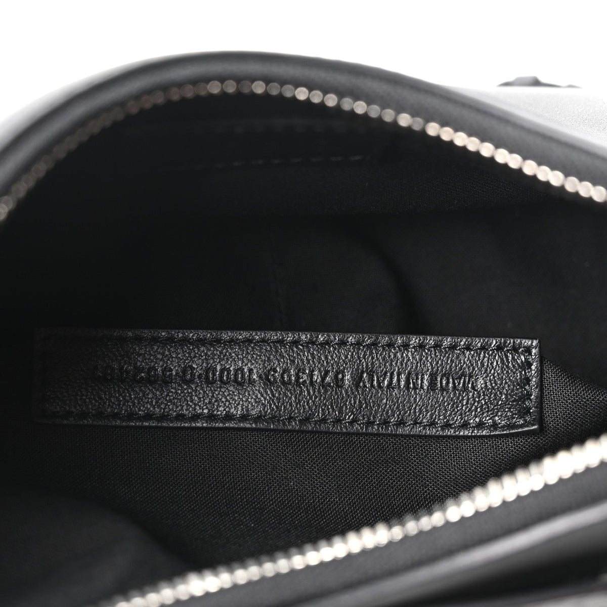 Smooth Calfskin Buckles Le Cagole Shoulder Bag XS Black