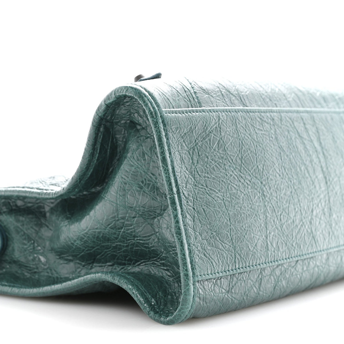Agneau Arena Classic Hardware Medium Le City Dark Emerald