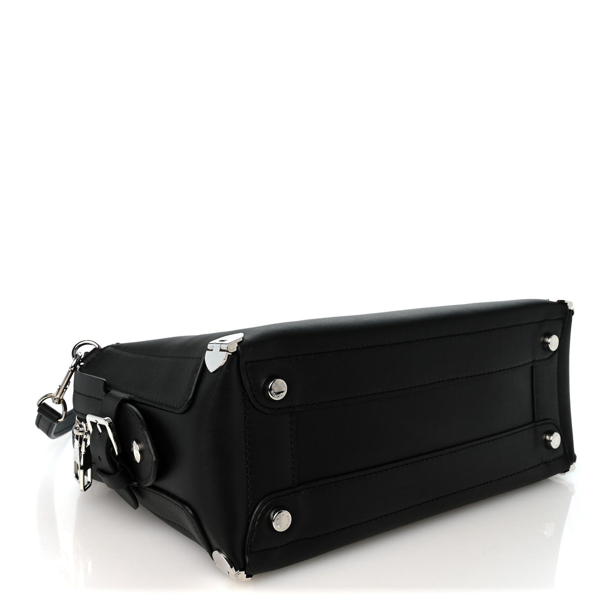 Smooth Calfskin Garance  Black