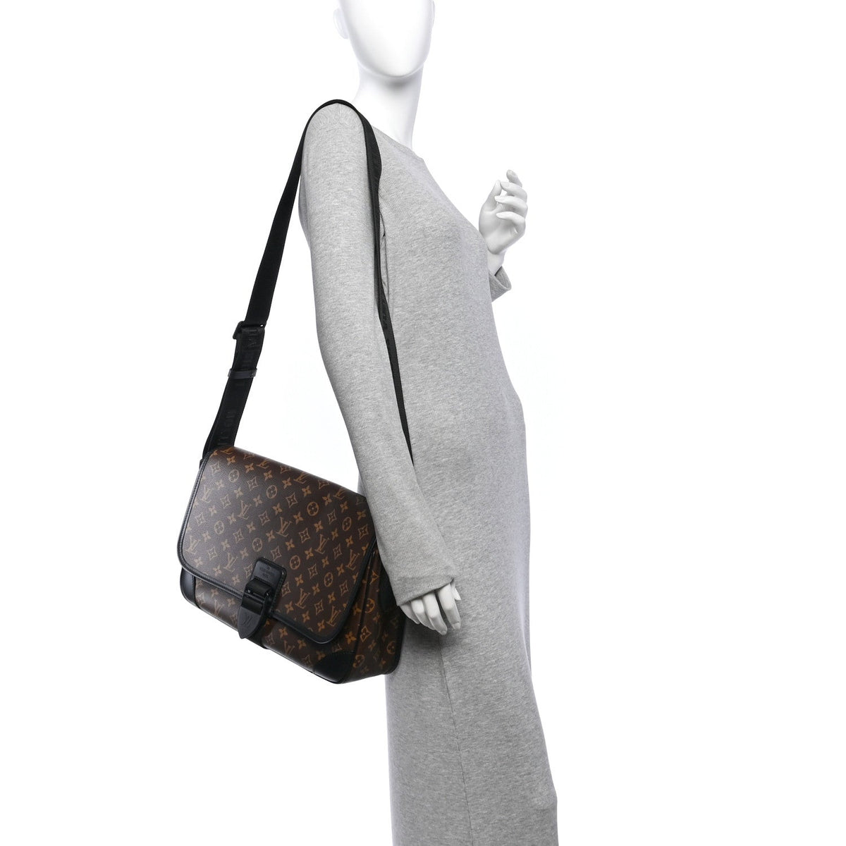 Monogram Macassar Archy Messenger GM